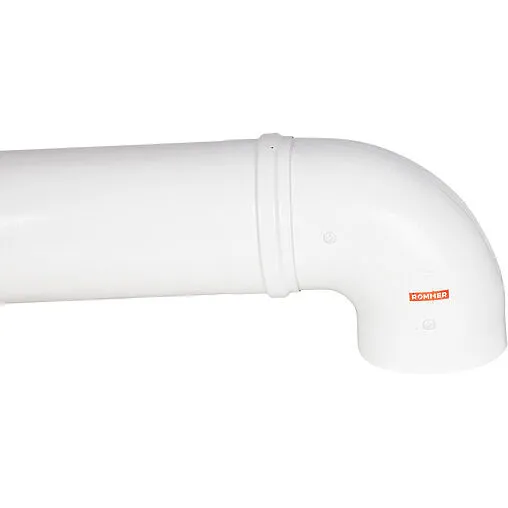 Комплект дымохода Антилед Ø 60/100мм L=1000мм Rommer Антилёд RCA-6010-241000