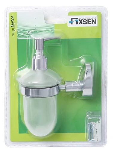 Дозатор для жидкого мыла Fixsen Europa хром FX-21812