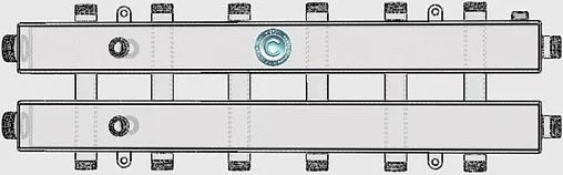 Коллектор распределительный 7 контуров 1¼&quot;н x 1&quot;н Север-КМ7 1925074