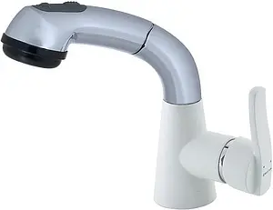 Смеситель для кухни с выдвижным изливом Ewigstein иней 37735181 иней, 1
