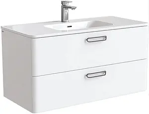 Тумба-умывальник подвесная IDDIS Brick 100 белый BRI10W1i95K Тумба-умывальник подвесная IDDIS Brick 100 белый BRI10W1i95K, 1