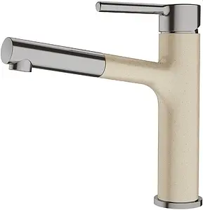 Смеситель для кухни с выдвижным изливом Franke Centro Pull out сахара/нержавеющая сталь 115.0621.591 Смеситель для кухни с выдвижным изливом Franke Centro Pull out сахара/нержавеющая сталь 115.0621.591, 1