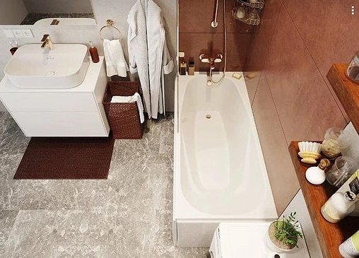 Ванна акриловая Vagnerplast Aronia 170x75 VPBA170ARN2X-04