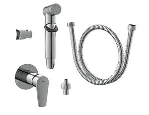 Гигиенический душ со смесителем Cersanit Vero хром 64106, 3