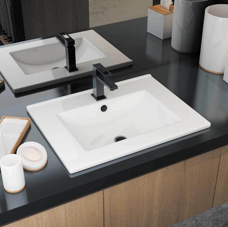 Раковина Sanita Luxe Quadro 60 белый WB.FN/Quadro/60-C/WHT.G/S1