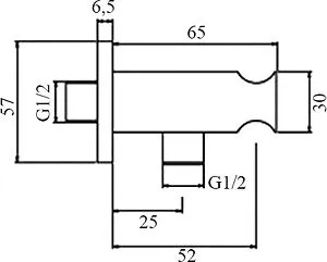 Душевая система со смесителем для душа Aquanet A2 хром 00188196 Душевая система со смесителем для душа Aquanet A2 хром 00188196, 4