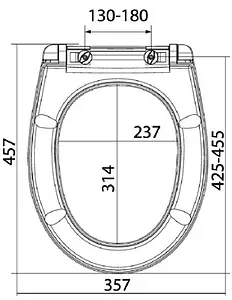 Крышка-сиденье для унитаза с микролифтом IDDIS PP Seat Cover 004 белый 004PPS3i31, 2