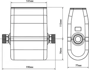 Система защиты от протечек Rehau RE.GUARD 1&quot; 14573041001, 2