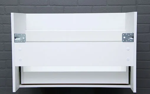 Тумба-умывальник подвесная Айсберг Классик 80 белый DA3011T+1WH302251