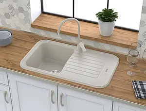 Мойка кухонная Ewigstein Antik A-60F серый металлик Мойка кухонная Ewigstein Antik A-60F серый металлик, 4