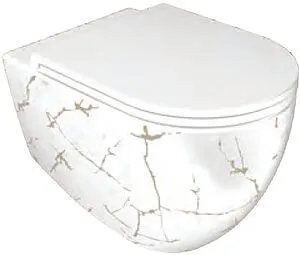 Унитаз подвесной безободковый ISVEA Infinity Marmo белый матовый 10NF02001-2L-MRM Унитаз подвесной безободковый ISVEA Infinity Marmo белый матовый 10NF02001-2L-MRM, 1