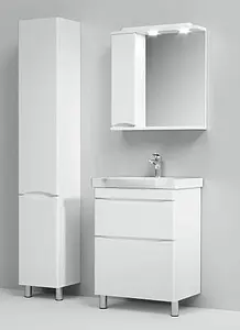 Шкаф-пенал Am.Pm Like 35 L белый M80CSL0356WG Шкаф-пенал Am.Pm Like 35 L белый M80CSL0356WG, 5