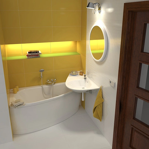 Ванна акриловая Ravak AVOCADO 160x75 L CQ01000000