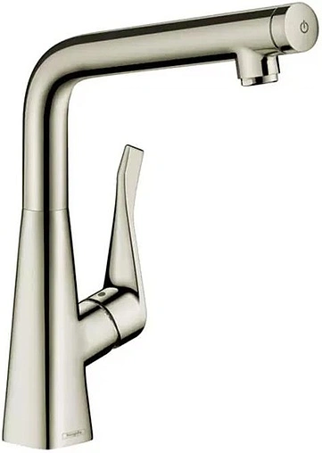 Смеситель для кухни Hansgrohe Metris Select M71 320 1jet под сталь 73810800