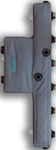 Распределительный коллектор 3 контура с гидрострелкой 1¼&quot;н x 1&quot;н Север-V3 1925012