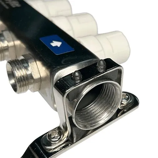 Группа коллекторная без расходомеров 3 отвода 1&quot;в/в x ¾&quot;ек Uni-fitt OPTIMAL 451B4303.RU