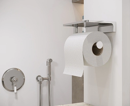 Держатель туалетной бумаги Timo Selene хром 10040/00