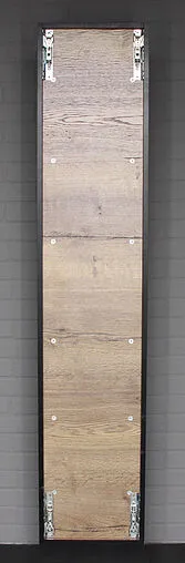 Шкаф-пенал подвесной Домино Alfa 35 дуб галифакс табак DA6101P