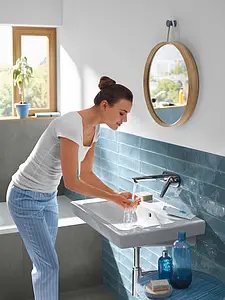 Смеситель для раковины из стены Hansgrohe Novus хром 71127000, 3