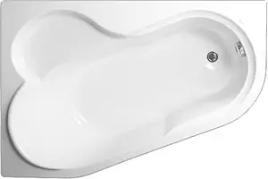 Ванна акриловая Vagnerplast Selena 147x100 L VPBA141SEL3LE-04, 1