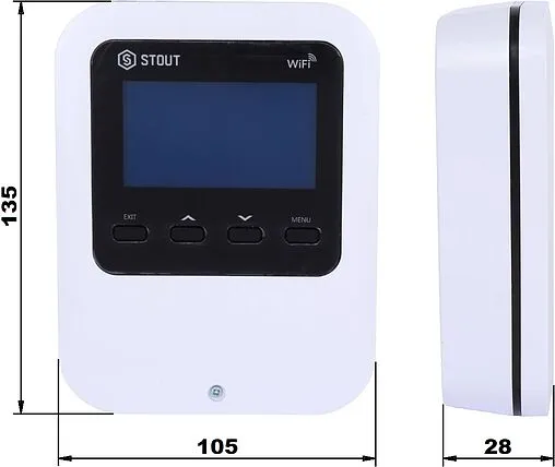 Wi-Fi Интернет модуль для дистанционно управлять работой котла Stout WIFI RS STE-0101-007005