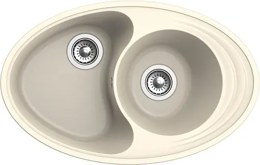Мойка кухонная Ewigstein Elegant E-W90KF крем
