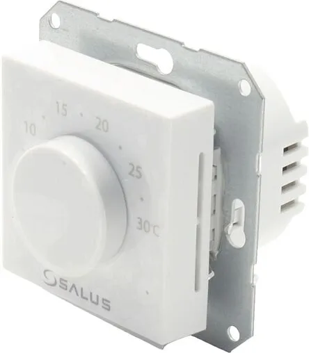 Проводной комнатный терморегулятор НО/НЗ 230В Salus EXPERT HTR белый BTR230(20)