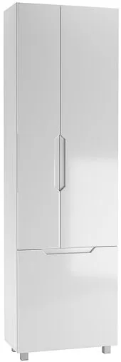 Шкаф-пенал напольный Домино Optima 60 белый DO1908P