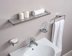 Стакан Aquanet хром 5784 Стакан Aquanet хром 5784, 3