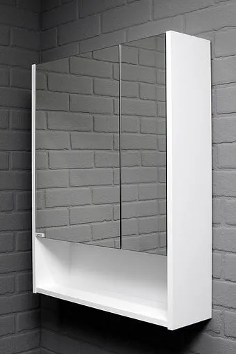 Шкаф-зеркало Айсберг Ева 60 белый DA5921HZ