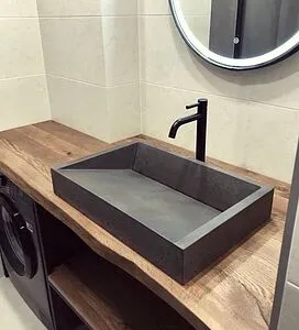 Раковина Uperwood UPD Mariana графит 291020217 Раковина Uperwood UPD Mariana графит 291020217, 3