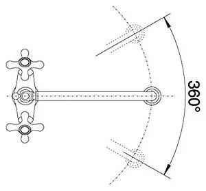 Смеситель для кухни Blanco Tera хром 512597, 3