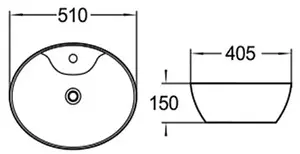 Раковина Comforty 51 белый 78197 Раковина Comforty 51 белый 78197, 2