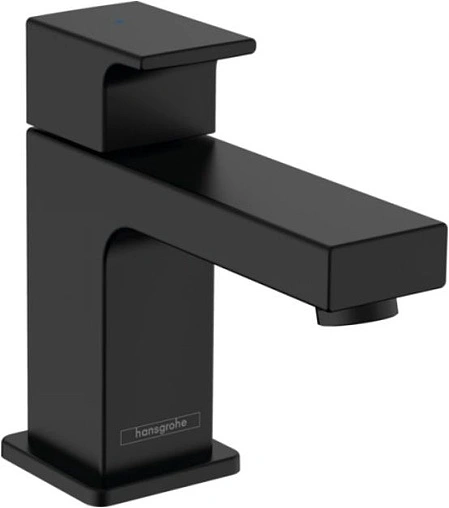 Кран для раковины Hansgrohe Vernis Shape 70 чёрный матовый 71592670