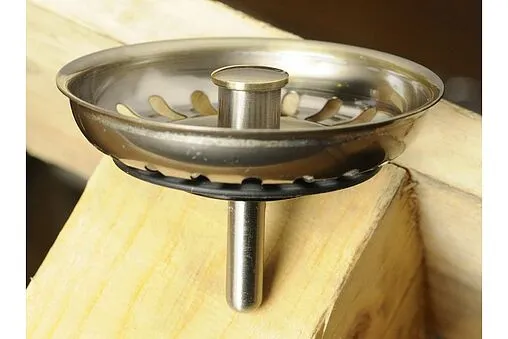 Выпуск с корзиной для мойки Mc Alpine античная бронза MRSKW7-AB