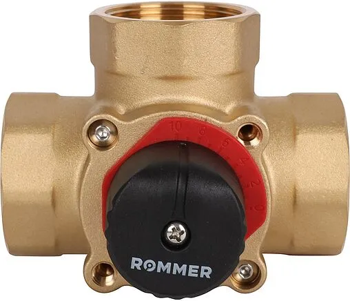 Трехходовой смесительный клапан 1½&quot; Kvs 25.0 Rommer RVM-0003-025040
