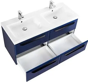 Тумба-умывальник подвесная Cezares Eco 120 Sapfiro ECO-1200-4C-SO-2-SPF-P+CZR-1200/480-2-LV-MR-ECO Тумба-умывальник подвесная Cezares Eco 120 Sapfiro ECO-1200-4C-SO-2-SPF-P+CZR-1200/480-2-LV-MR-ECO, 4
