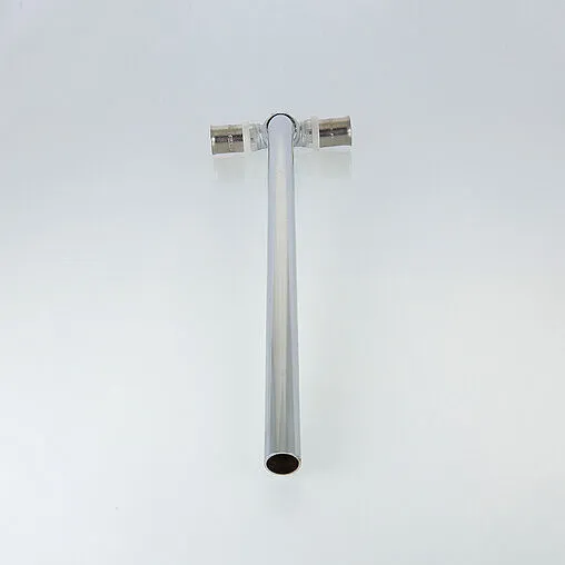 Тройник пресс радиаторный с хромированной трубкой 16мм x 15мм x 16мм Valtec VTm.282.HN.161516