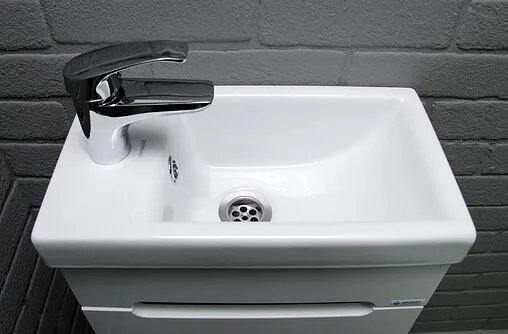 Тумба под умывальник напольная Айсберг Como 40 белый DA2504T