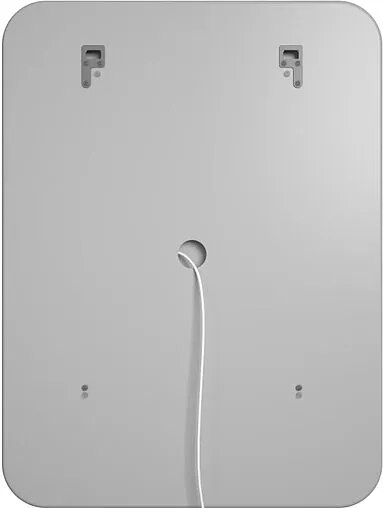 Зеркало с подсветкой Continent Lacio Led 60x80 белый ЗЛП509