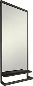 Зеркало Jorno Steal 50 с полкой и держателем чёрный Ste.02.50/Pld/B Зеркало Jorno Steal 50 с полкой и держателем чёрный Ste.02.50/Pld/B, 1