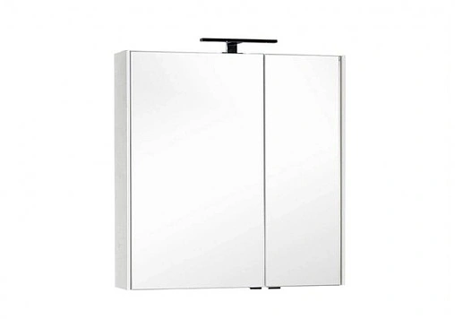 Шкаф-зеркало Aquanet Тулон 85 L белый 00182723