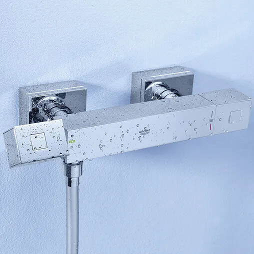 Термостат для душа Grohe Grohtherm Cube хром 34488000 Термостат для душа Grohe Grohtherm Cube хром 34488000