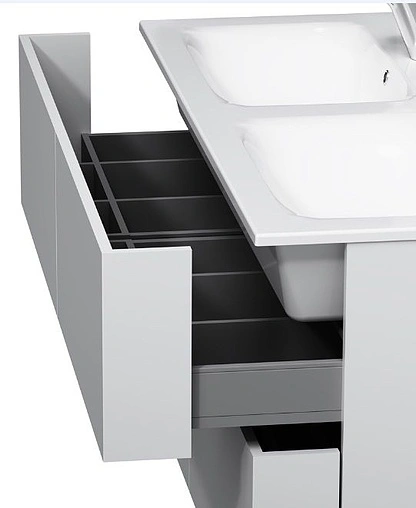 Тумба-умывальник подвесная Am.Pm Spirit 2.0 120 белый M70AFHD1202WG+M70AWCD1202WG