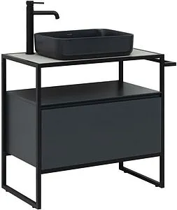 Тумба-умывальник напольная Allen Brau Priority 80 антрацит 1.31002.AM+, 1