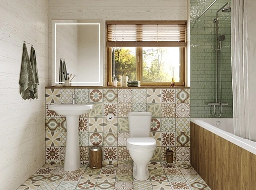 Раковина Santeri Pro 56 белый 1.3115.5.S00.10B.0