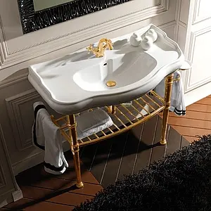 Консоль Kerasan Retro 78 золото 730091 Консоль Kerasan Retro 78 золото 730091, 4