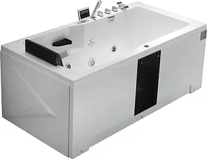 Ванна акриловая с гидромассажем Gemy 171x86 R G9066 II K R, 1
