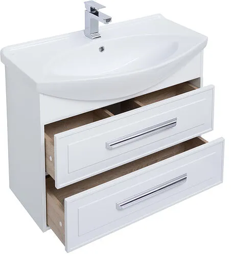Тумба под умывальник Aquanet Остин 85 белый 00252672
