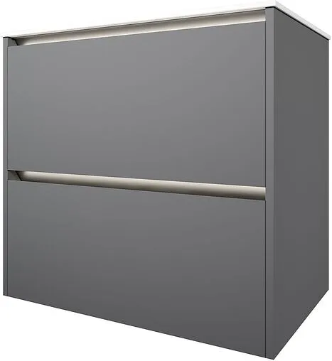 Тумба под умывальник подвесная Allen Brau Activity 70 платина/олива браш 1.34011.PGM